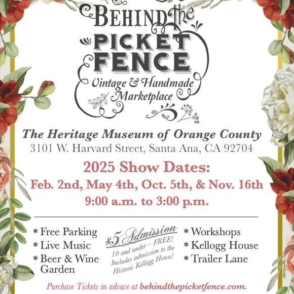 Behind The Picket Fence "Vintage Marketplace" - Picture 1 of 1